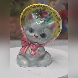 Vintage Miyao (PY) Japan Cat Shaker Figurine Model B896 Mid-Century-Read Details